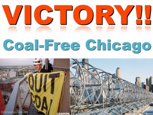 Victory!! Coal-Free Chicago!!