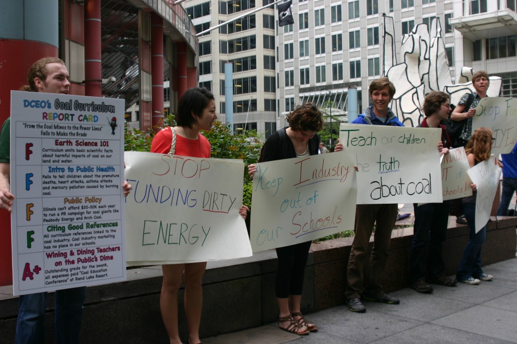 May 2 rally to end tax-payer subsidized coal curriculum at James Thompson Center, Chicago